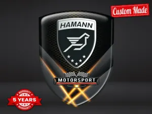 Hamann Domed stickers Superior Style High-Quality Dome Badges